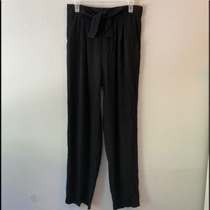 Cascais of California Black Gauze Pants Size L